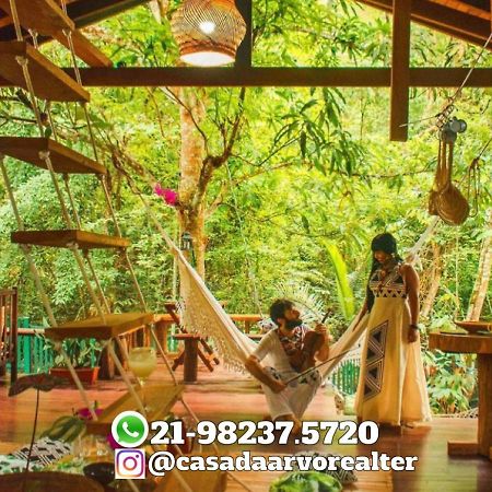 Casa Da Arvore, Sonho Na Amazonia, 2Min A Pe Da Praia Alter do Chão Esterno foto