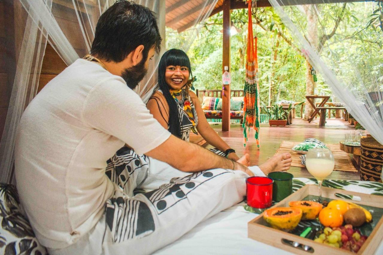 Casa Da Arvore, Sonho Na Amazonia, 2Min A Pe Da Praia Alter do Chão Esterno foto