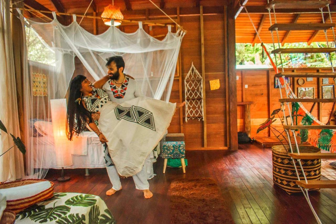 Casa Da Arvore, Sonho Na Amazonia, 2Min A Pe Da Praia Alter do Chão Esterno foto