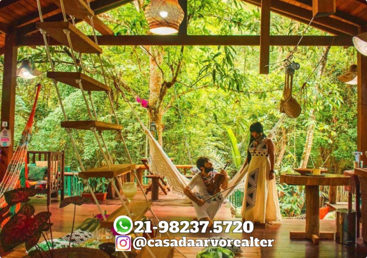 Casa Da Arvore, Sonho Na Amazonia, 2Min A Pe Da Praia Alter do Chão Esterno foto