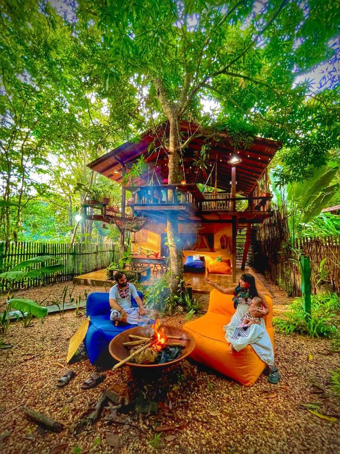 Casa Da Arvore, Sonho Na Amazonia, 2Min A Pe Da Praia Alter do Chão Esterno foto