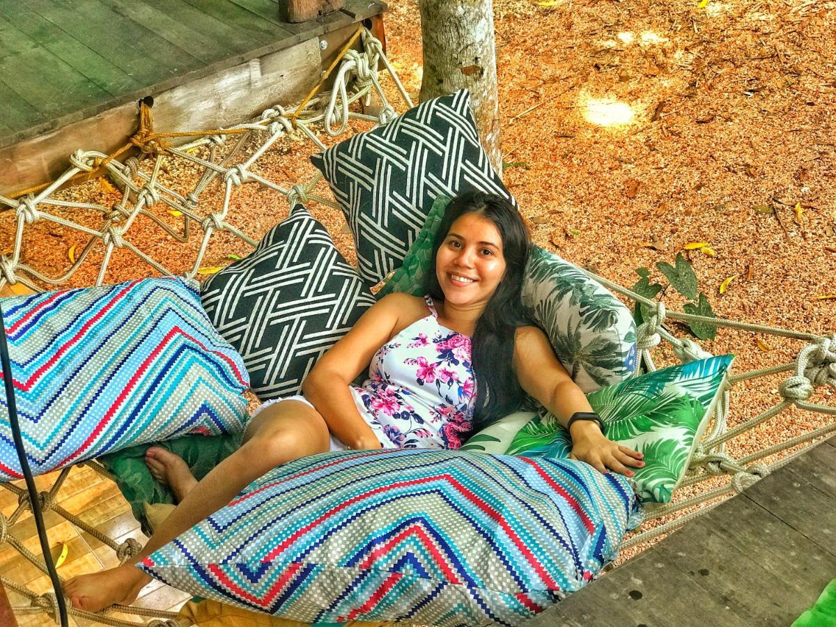 Casa Da Arvore, Sonho Na Amazonia, 2Min A Pe Da Praia Alter do Chão Esterno foto